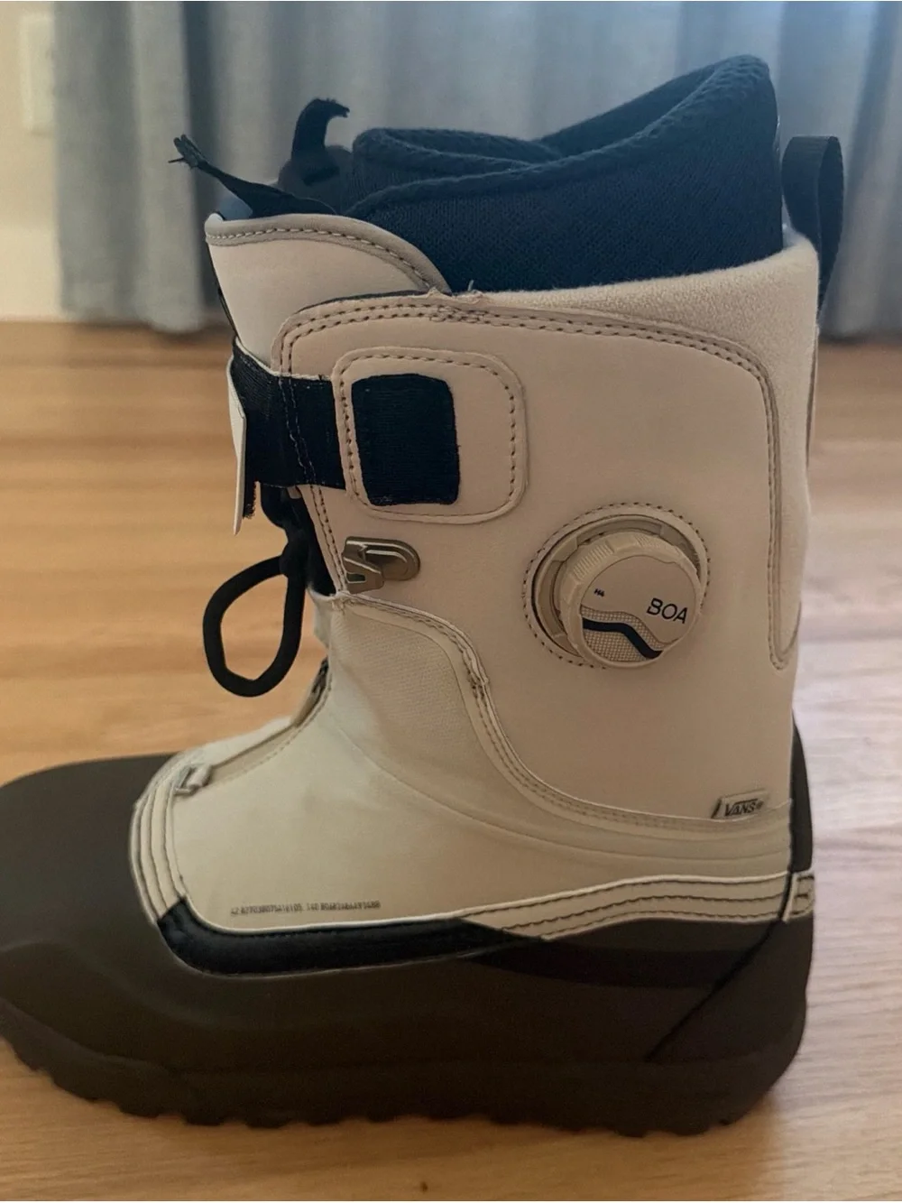Vans 25/26 Infuse Snowsurf Oatmeal Brown Mens Size 12 Snowboard Boots RIDE